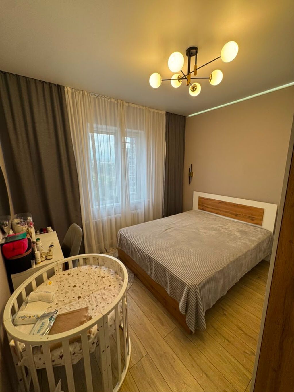 3 комнаты, 70 м², Улан мкр 106 серия, 9 этаж, Евроремонт: фото 5
