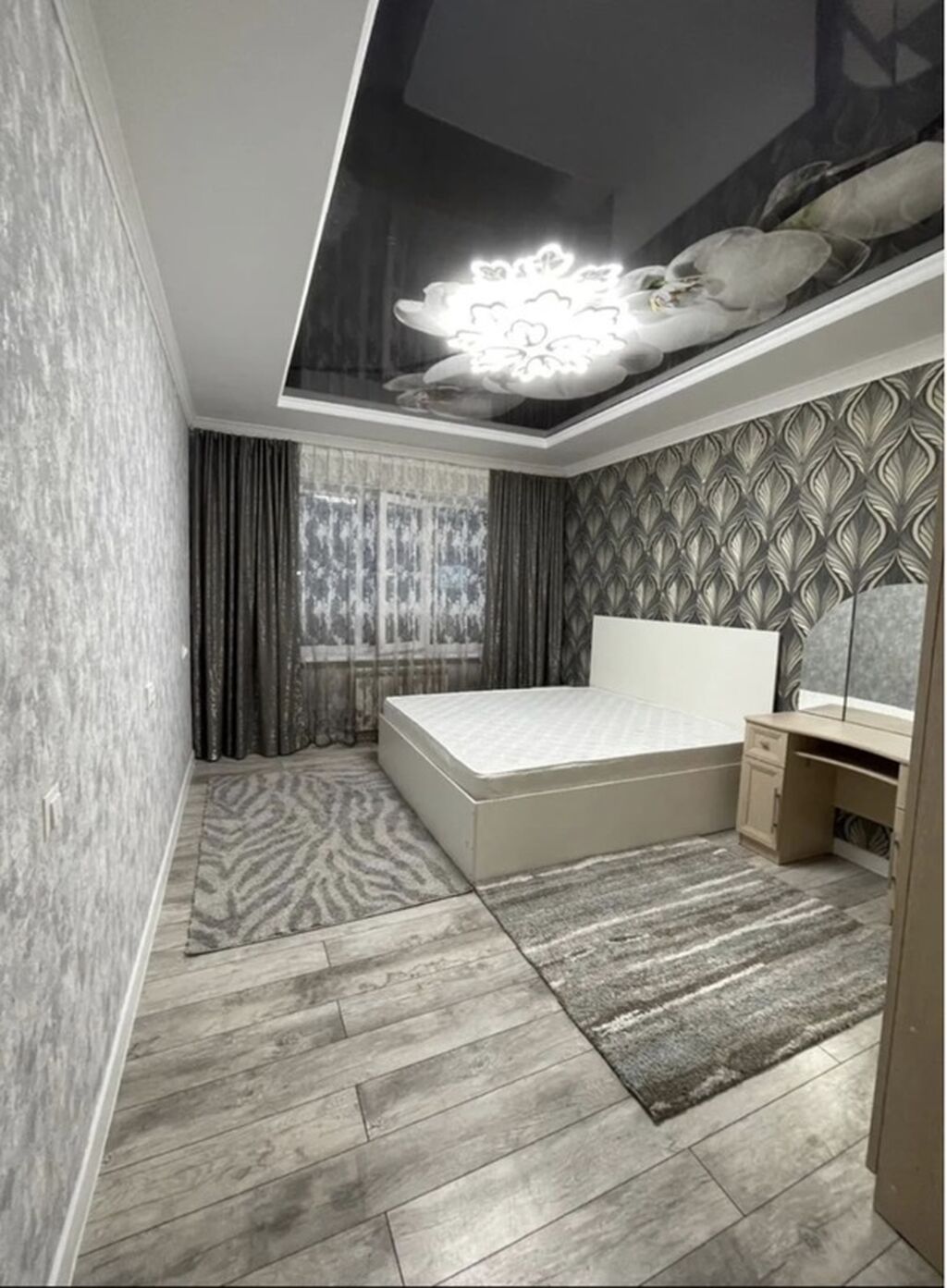 2 комнаты, Ала-Арча ТРЦ Семейным, от 1 года, С мебелью полностью: фото 5