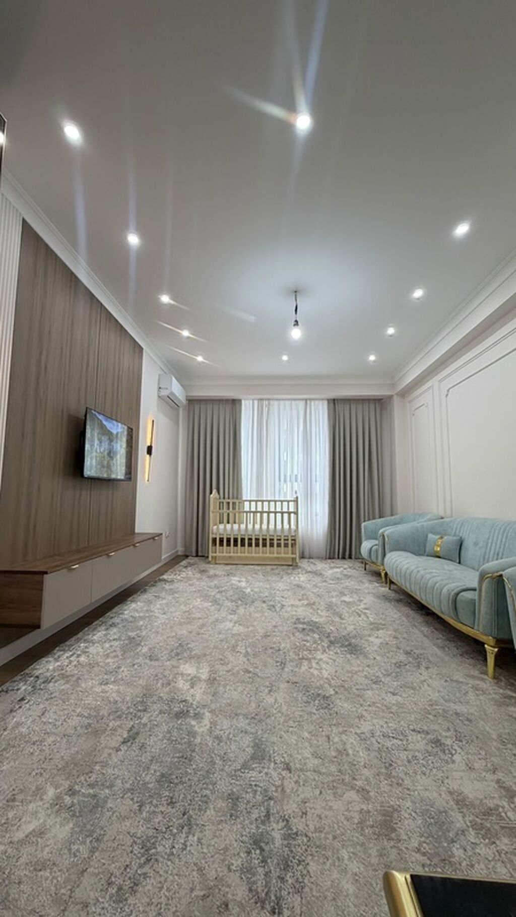 3 комнаты, 105 м², Асанбай мкр Элитка, 11 этаж, Дизайнерский ремонт: фото 5