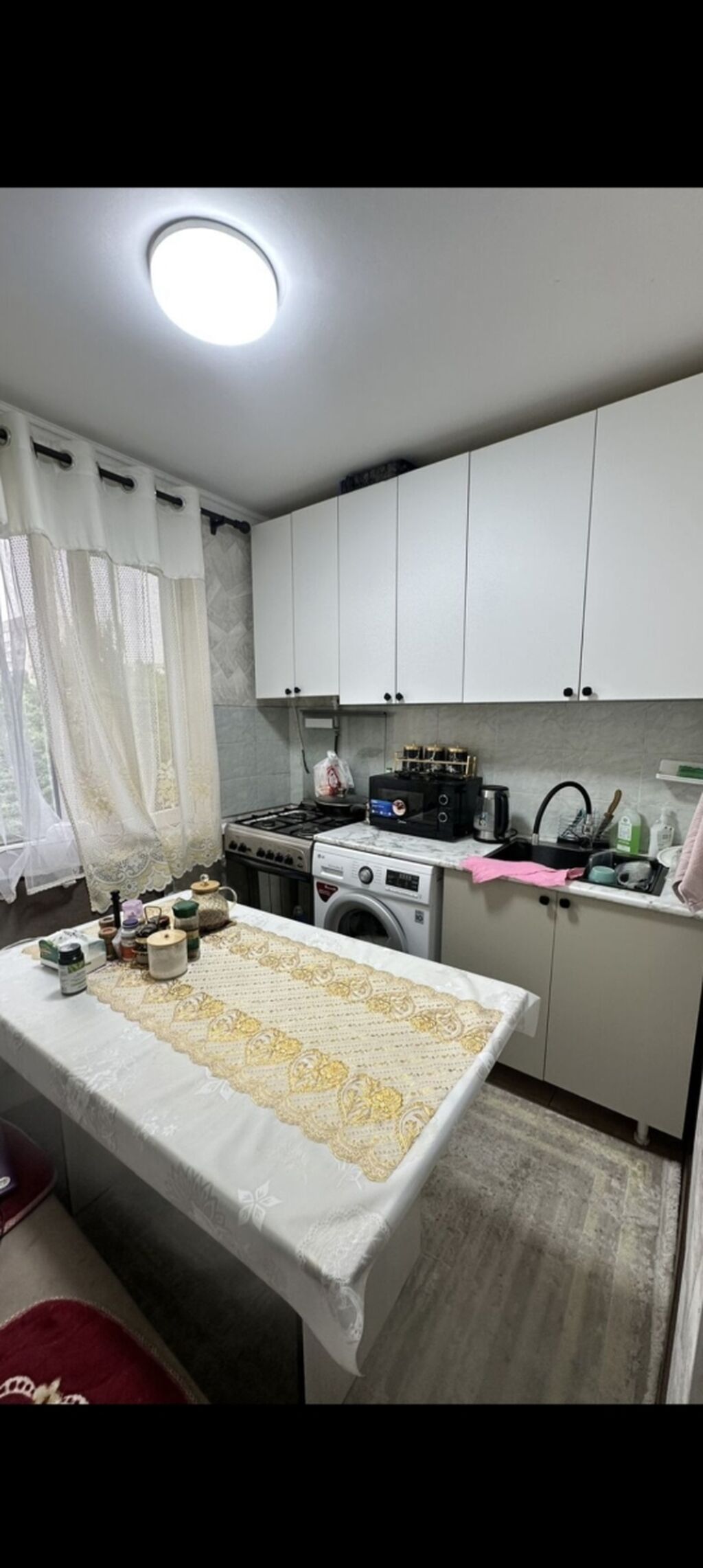 Сдаю квартиру Ахунбаева Мира 1кв с отдельной кухней. Планировка и: фото 1
