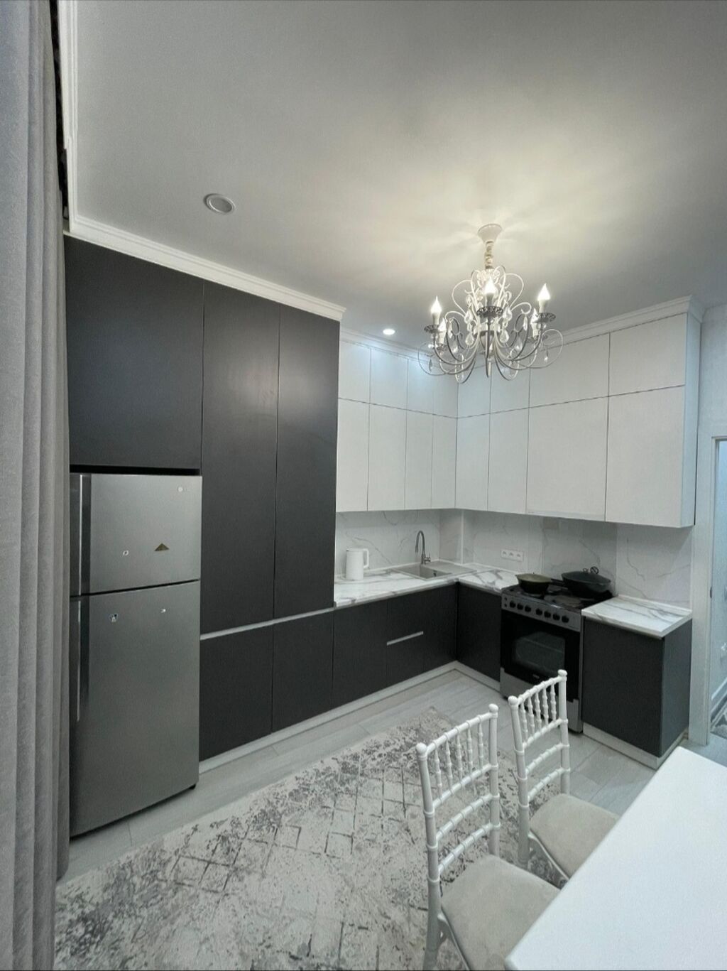 2 комнаты, 64 м², 12 мкр Элитка, 8 этаж, Дизайнерский ремонт: фото 3
