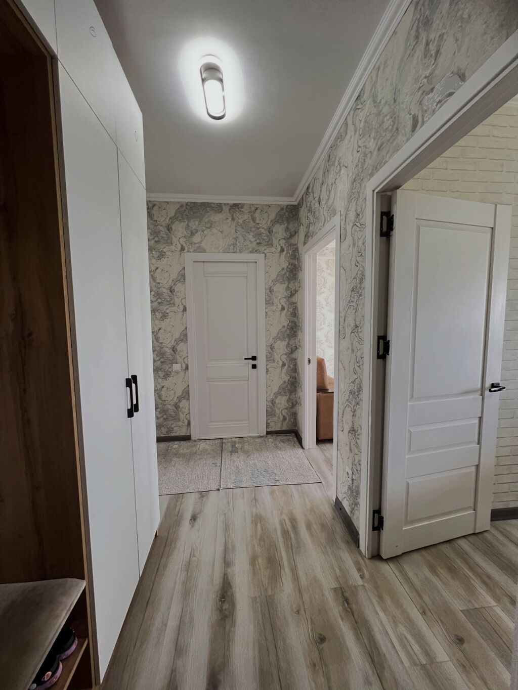 2 комнаты, 60 м², 107 серия, 4 этаж, Евроремонт — фото 2