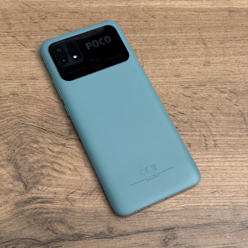 Poco C40, Б/у, 64 ГБ, цвет - Зеленый, 2 SIM: фото 3
