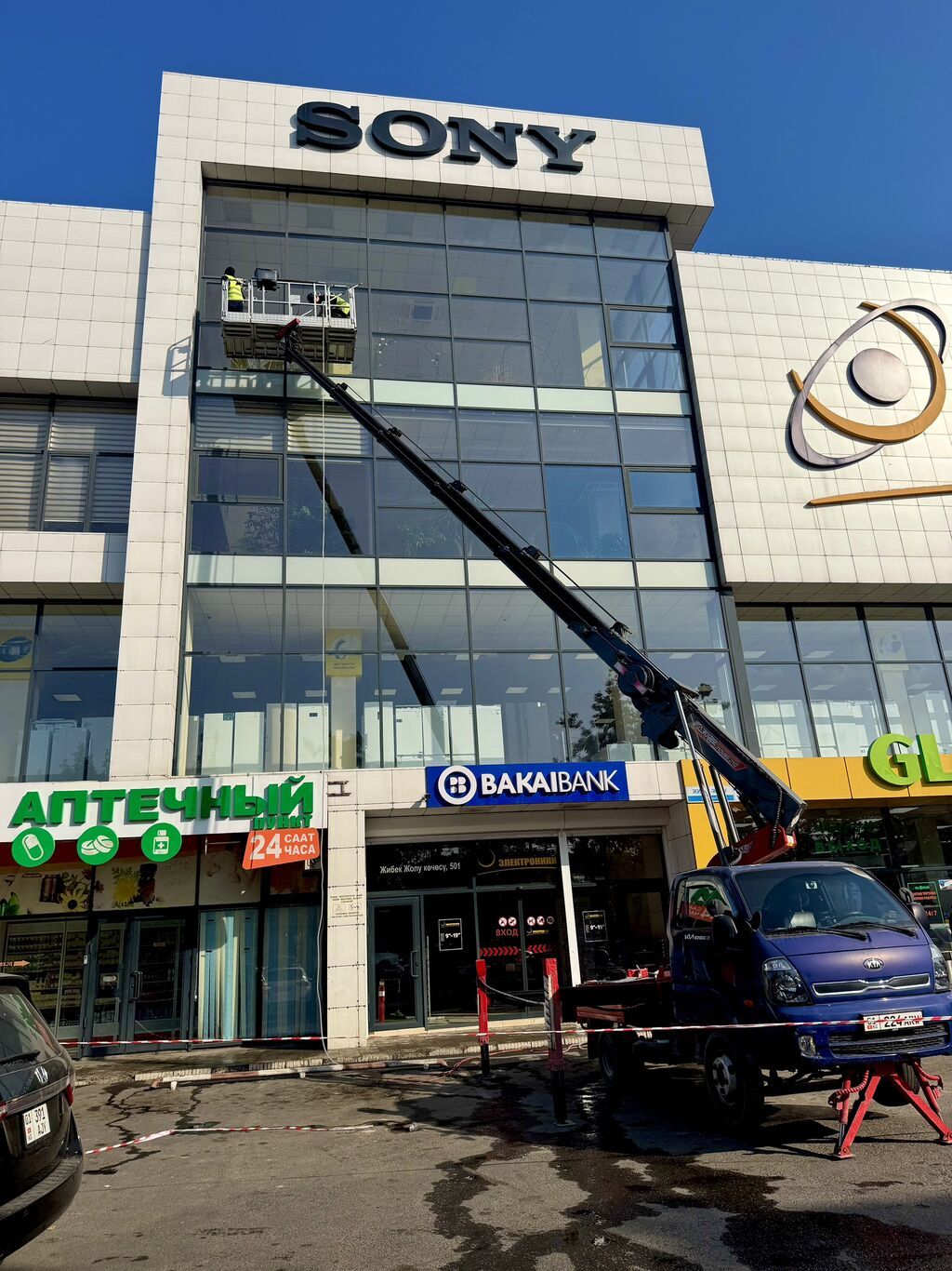 Услуги автовышки от 12 до 28м (на базе Киа бонго 21м) Описание: -: фото 3