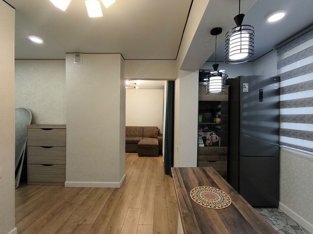 1 комната, 34 м², Аламедин-1 мкр 105 серия, 1 этаж, Евроремонт: фото 7