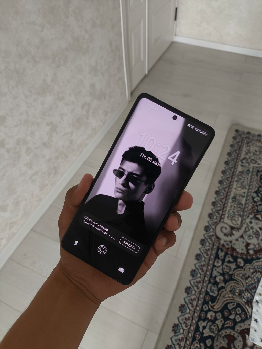 Tecno Camon 20, Б/у, 256 ГБ, цвет - Синий, 2 SIM — фото 1
