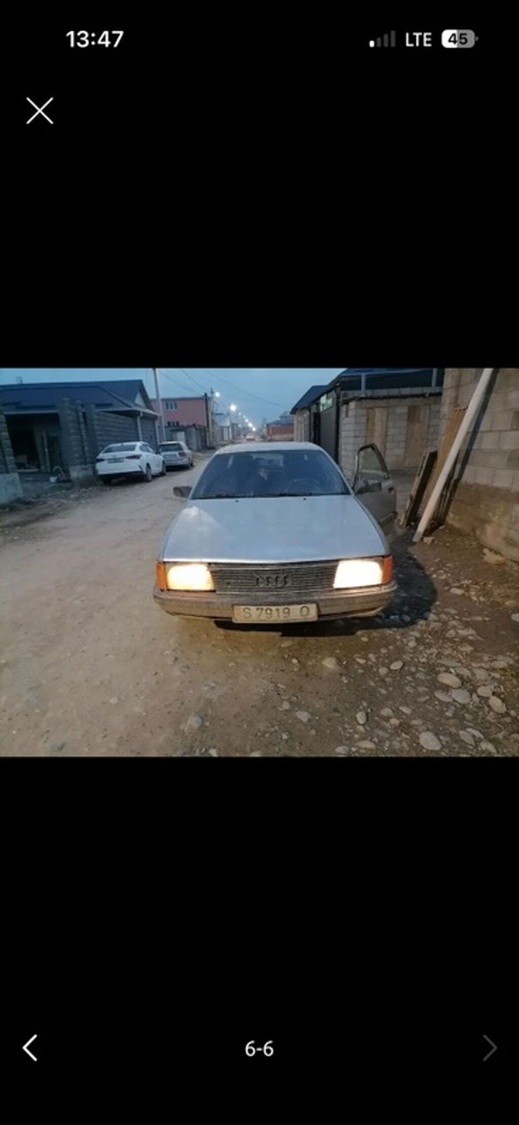 Audi 100: 1987 г., Механика, Бензин, Седан: фото 1