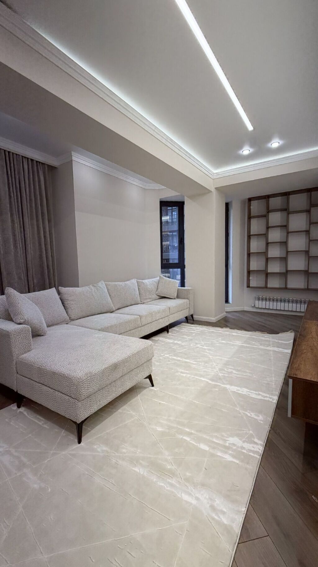 3 комнаты, 104 м², Асанбай мкр Элитка, 6 этаж, Дизайнерский ремонт: фото 1