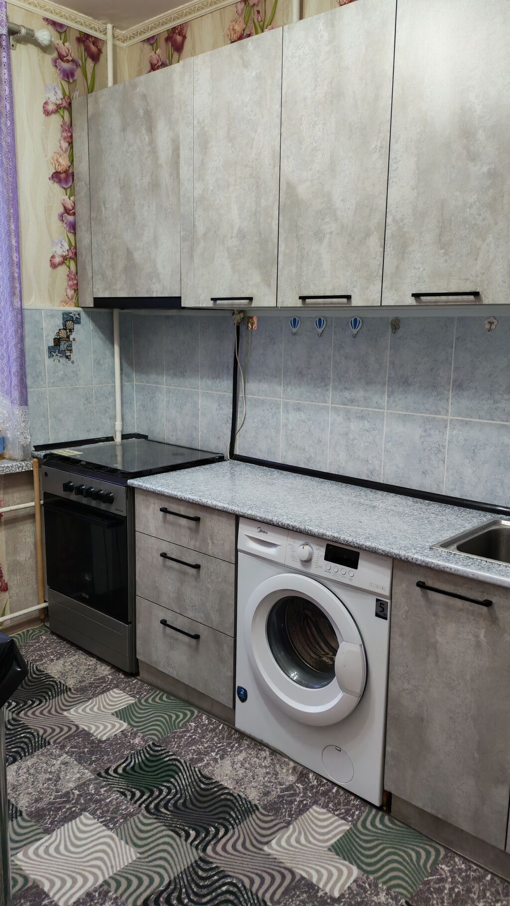 2 комнаты, 60 м², 106 серия, 1 этаж, Евроремонт: фото 8