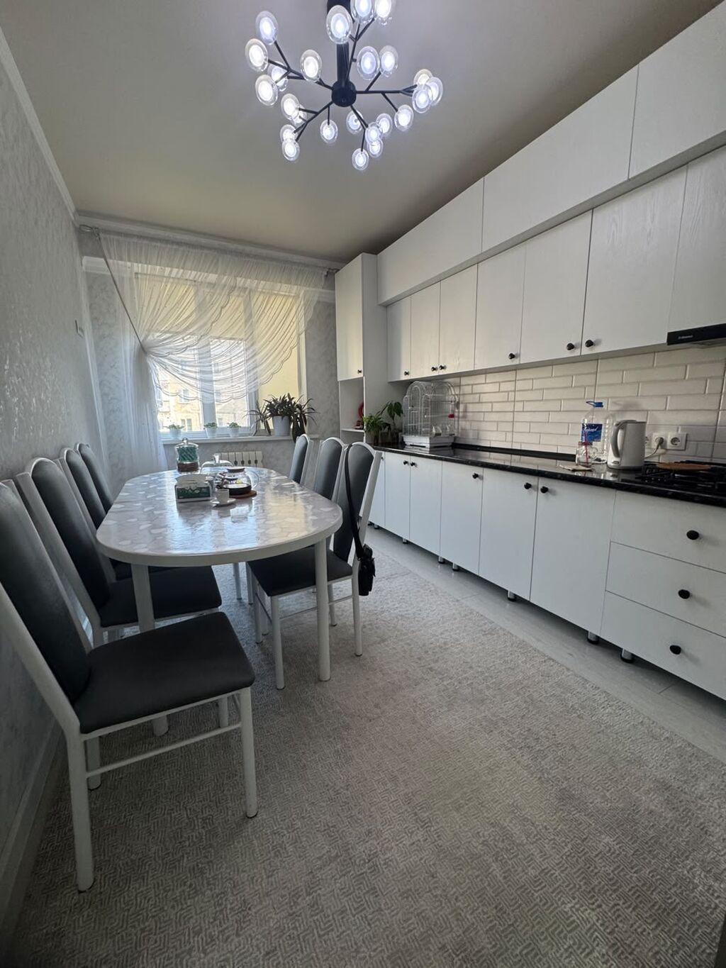2 комнаты, 58 м², Тунгуч мкр Элитка, 7 этаж, Евроремонт: фото 5