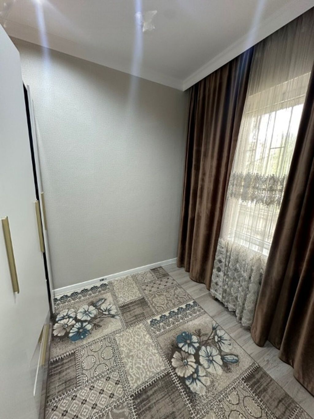 1 комната, 37 м², Кок-Жар мкр 105 серия, 1 этаж, Евроремонт: фото 6