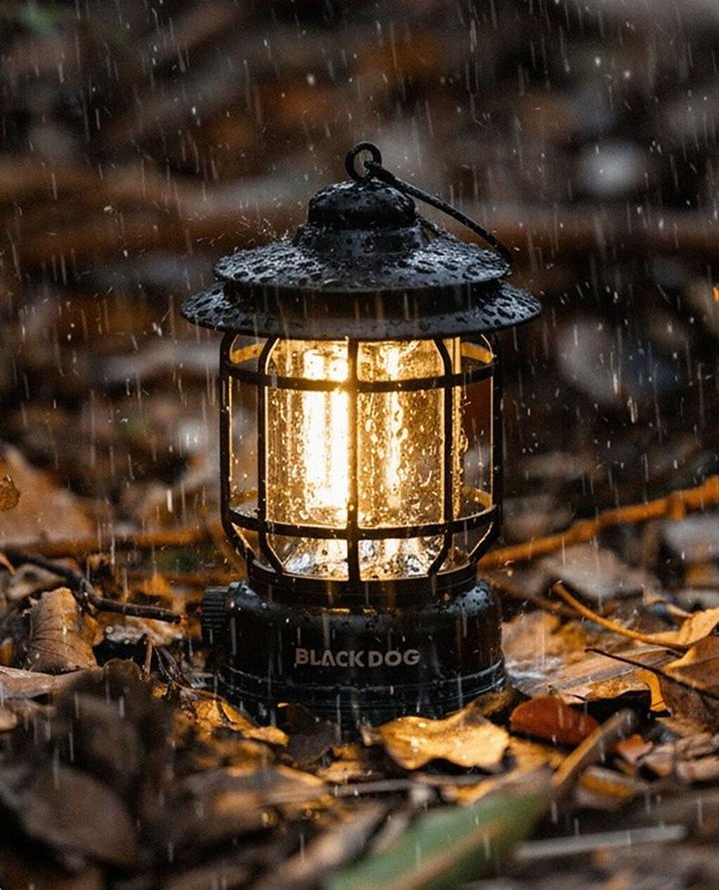 BLACK DOG Candlelight Retro Camping Lamp — портативный ретро-фонарь с: фото 4