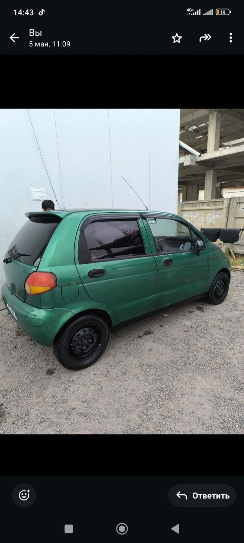 Daewoo Matiz: 1999 г., 0.8 л, Механика, Бензин, Хэтчбэк: фото 3