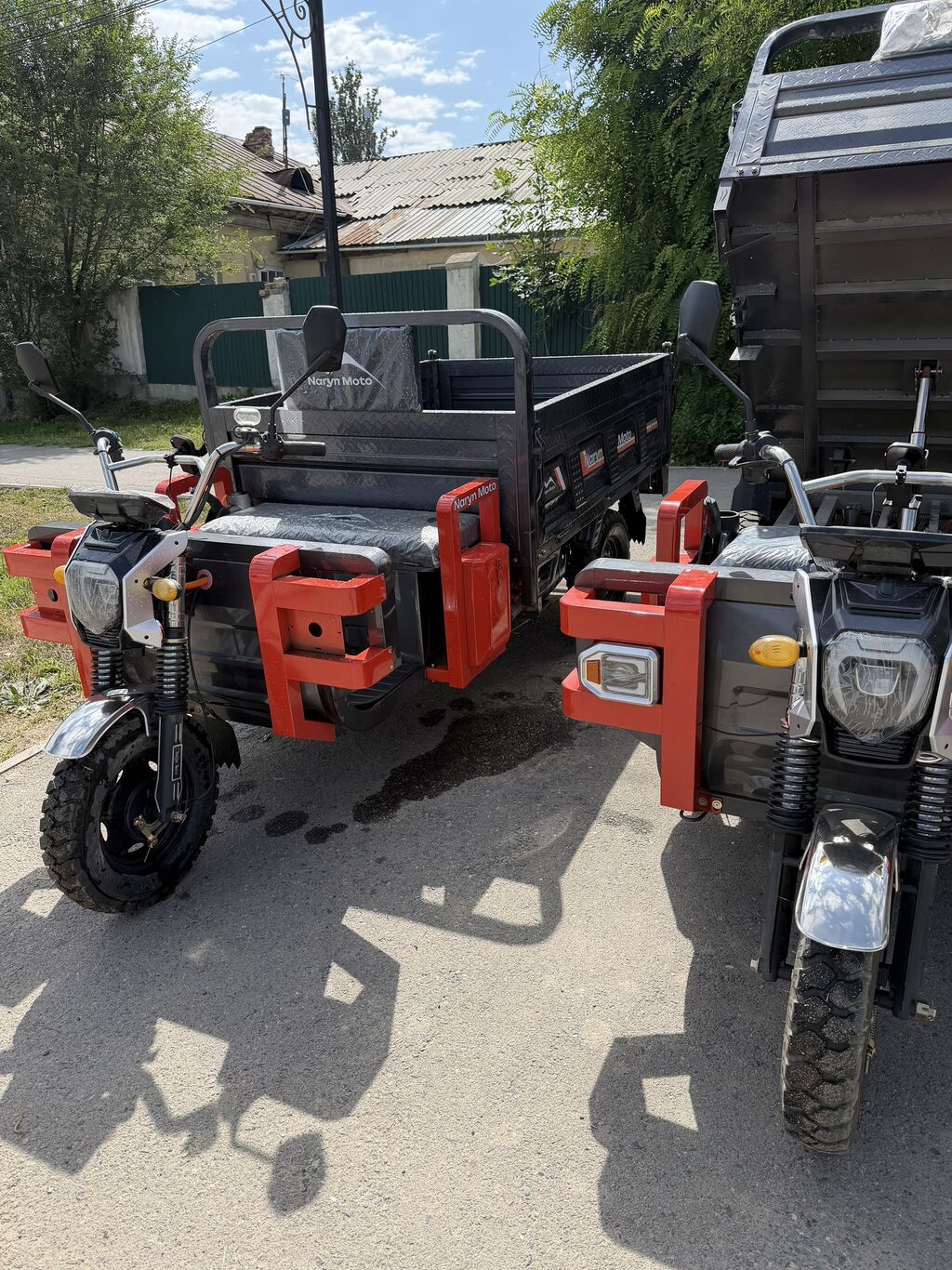 Грузовые трициклы Naryn Moto с самосвальным кузовом - Формат: фото 2