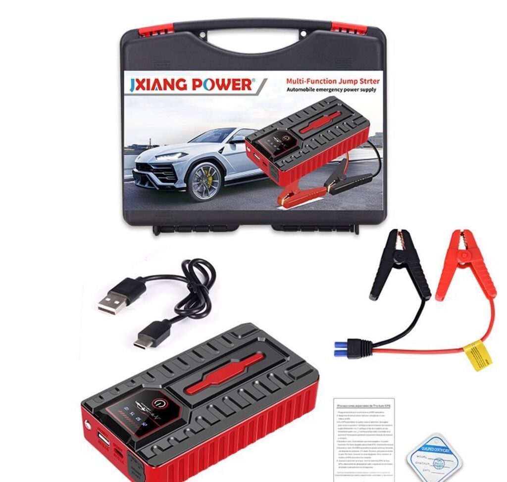 Пусковое зарядное устройство Jump Starter V12 12800 mAh купить в — фото 2