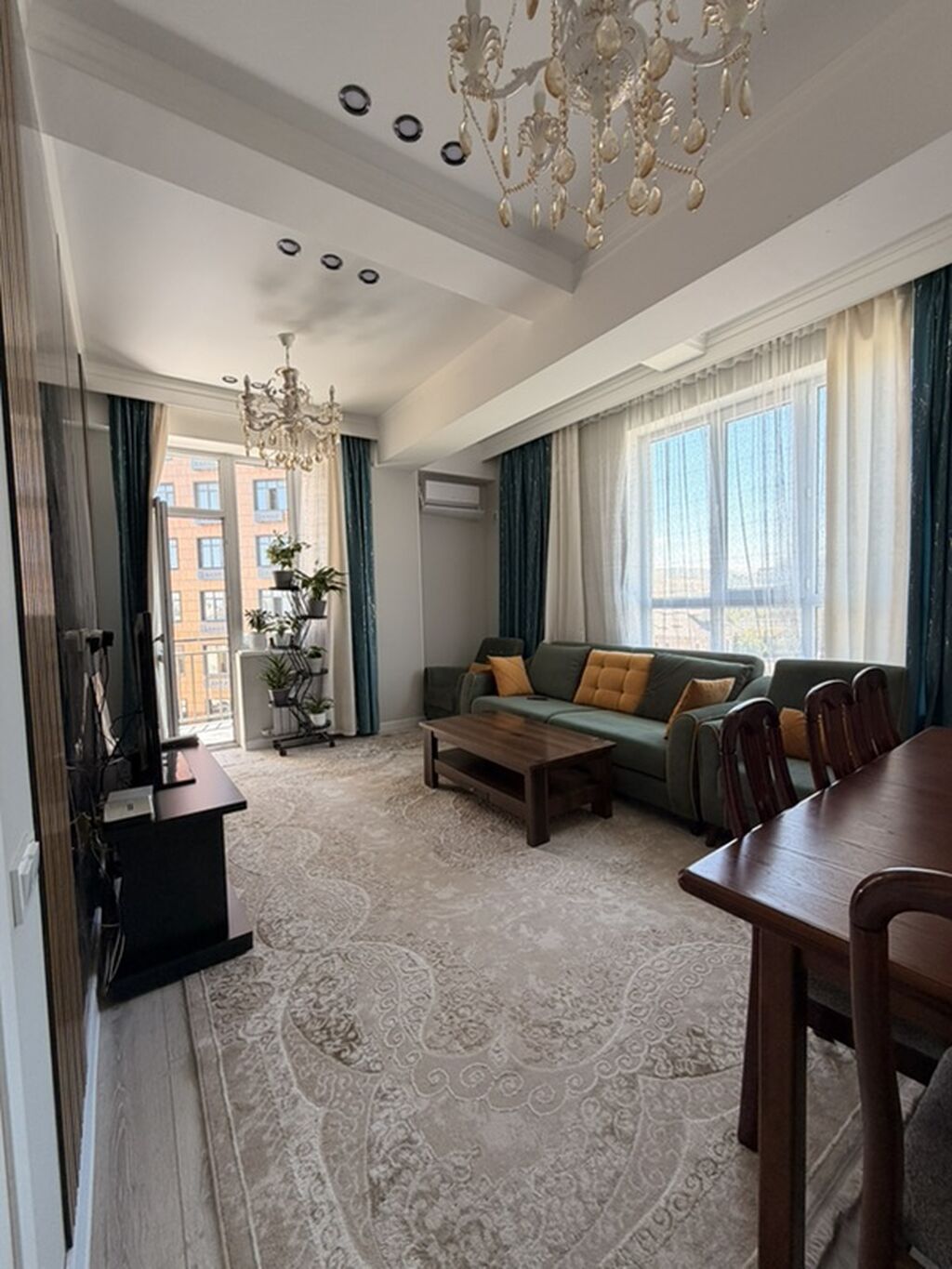 2 комнаты, 69 м², Кок-Жар мкр Элитка, 4 этаж, Дизайнерский ремонт
