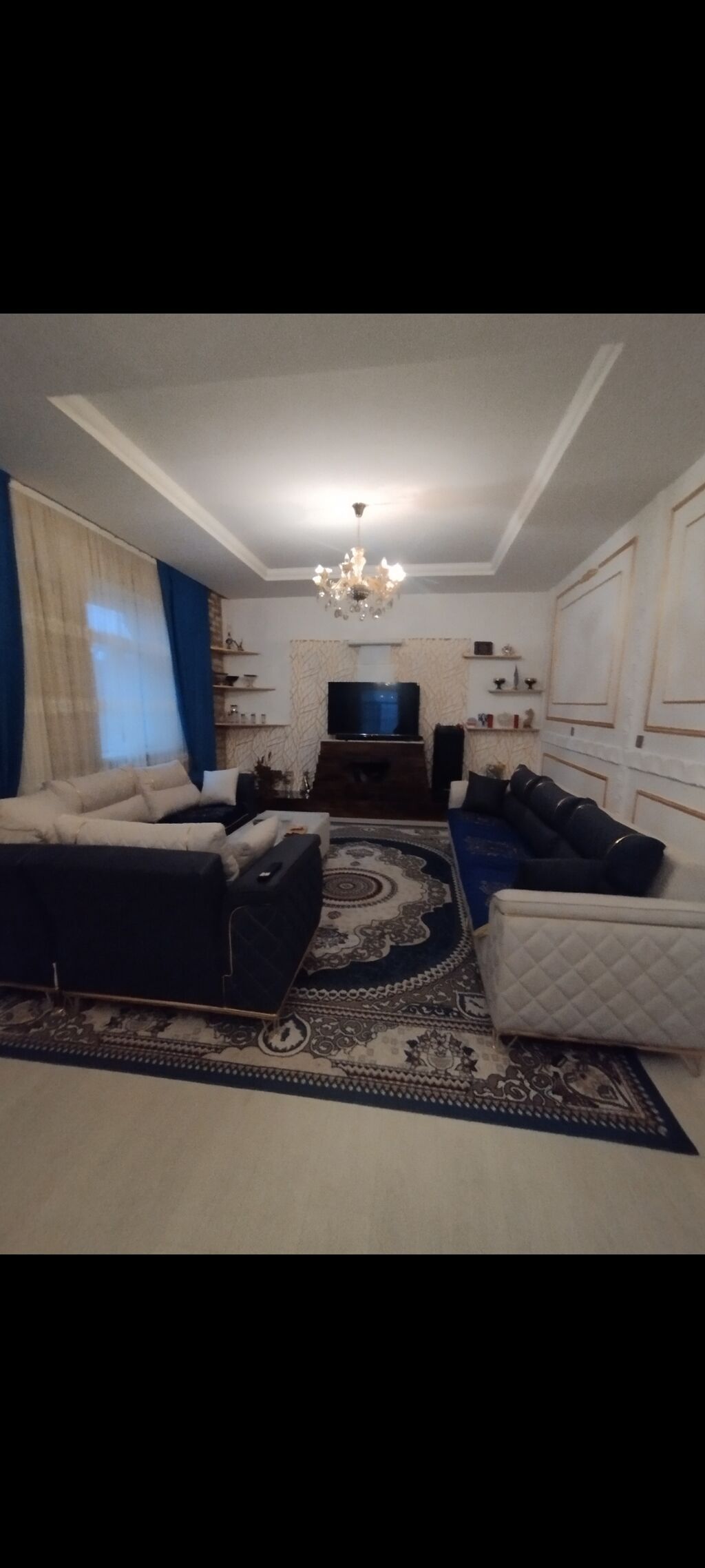 7 otaqlı, 280 kv. m, Kredit yoxdur, Yeni təmirli