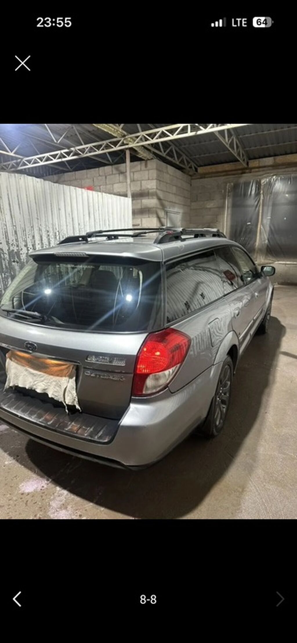 Subaru Outback: 2008 г., 2.5 л, Автомат, Бензин, Универсал: фото 8