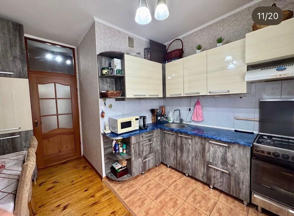 3 комнаты, 62 м², Джал мкр (в т.ч. Верхний, Нижний, Средний) 105 серия, 9 этаж, Свежий ремонт: фото 6