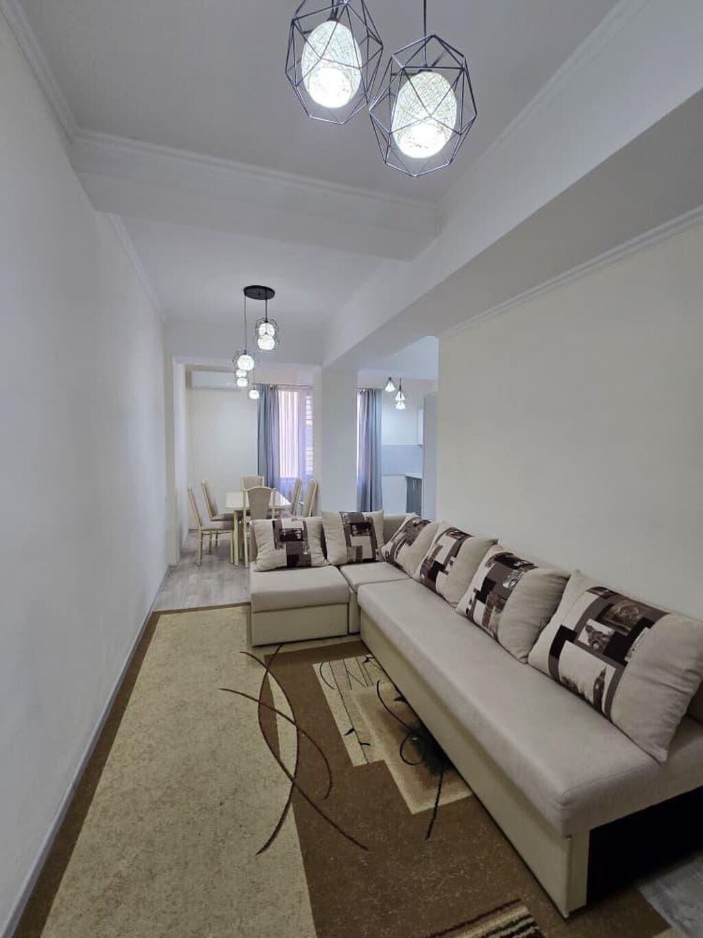 3 комнаты, 90 м², Вефа ТЦ Элитка, 8 этаж, Евроремонт: фото 6