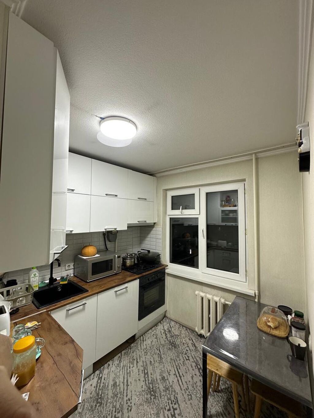 3 комнаты, 58 м², 8 мкр 104 серия, 4 этаж, Евроремонт: фото 5