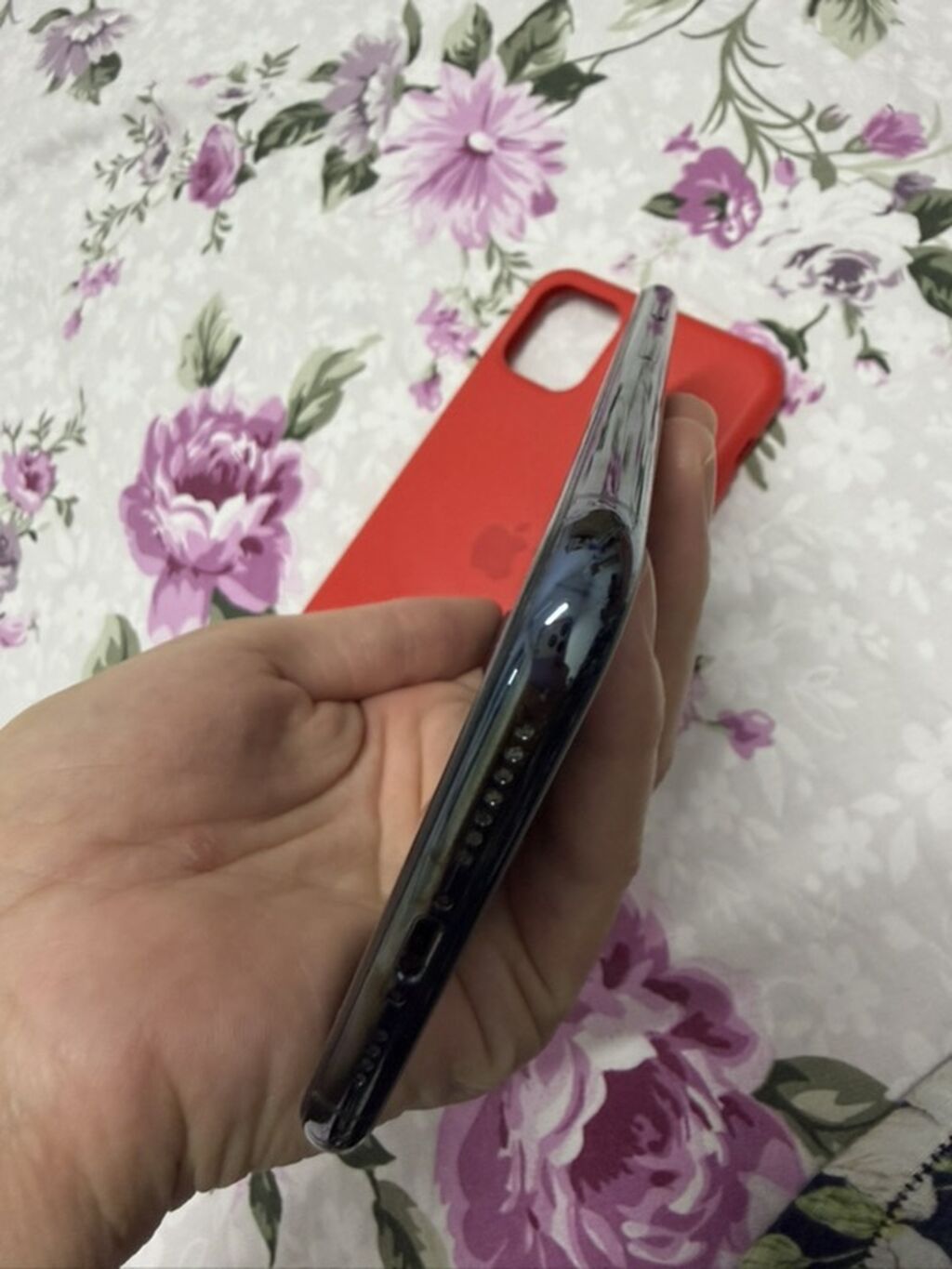 IPhone 11 Pro Max, Б/у, 256 ГБ, Matte Midnight Green, Зарядное устройство: фото 3
