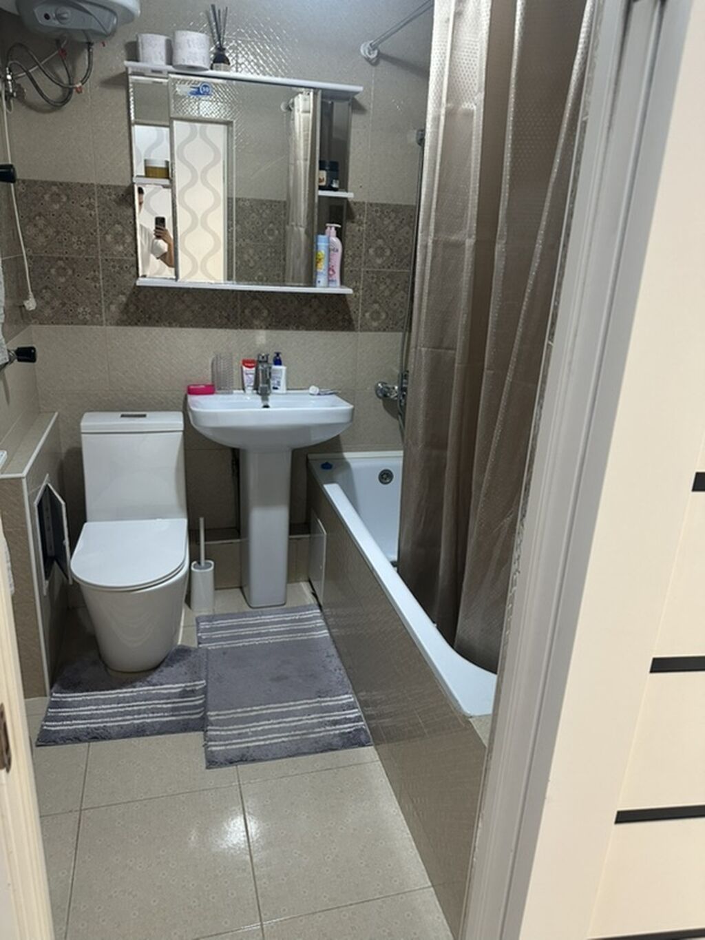 2 комнаты, 46 м², Средний Джал 106 серия улучшенная, 8 этаж, Свежий ремонт: фото 8
