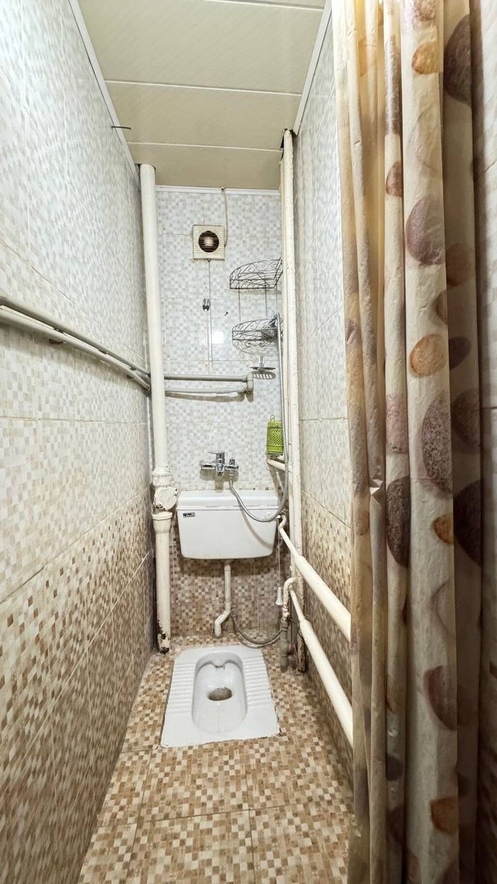 1 комната, 16 м², Пишпек Общежитие, 3 этаж, Евроремонт: фото 6