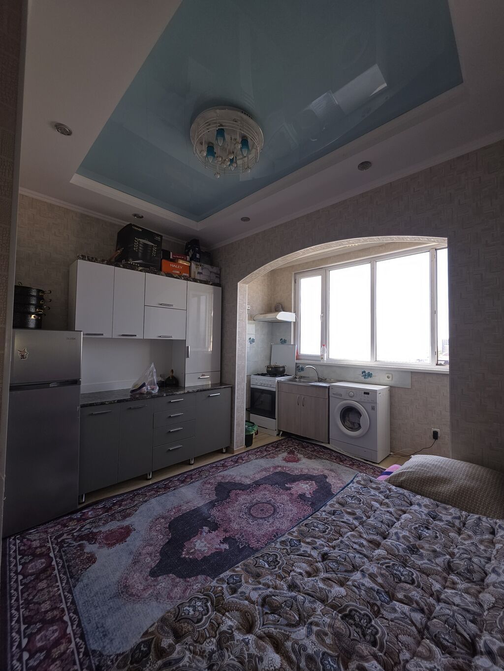 1 комната, 45 м², Улан-2 мкр 106 серия, 6 этаж, Старый ремонт: фото 3