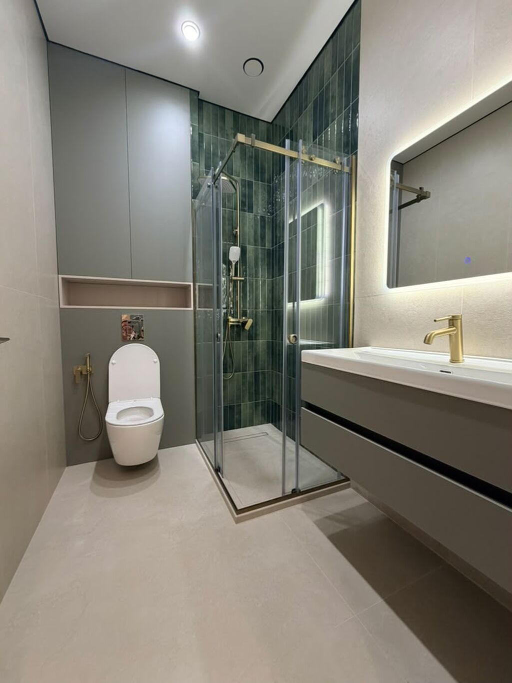 2 комнаты, 60 м², Арча-Бешик ж/м Элитка, 10 этаж, Евроремонт: фото 3
