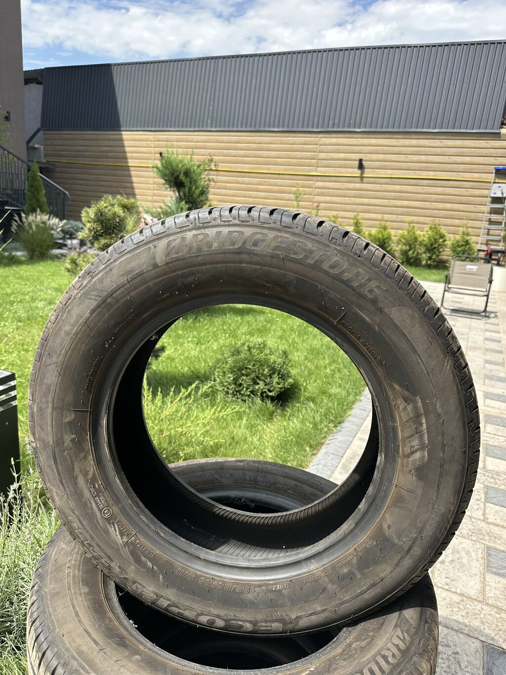 Шины 195 / 65 / R 15, Лето, Б/у, Комплект, Легковые, Bridgestone: фото 4