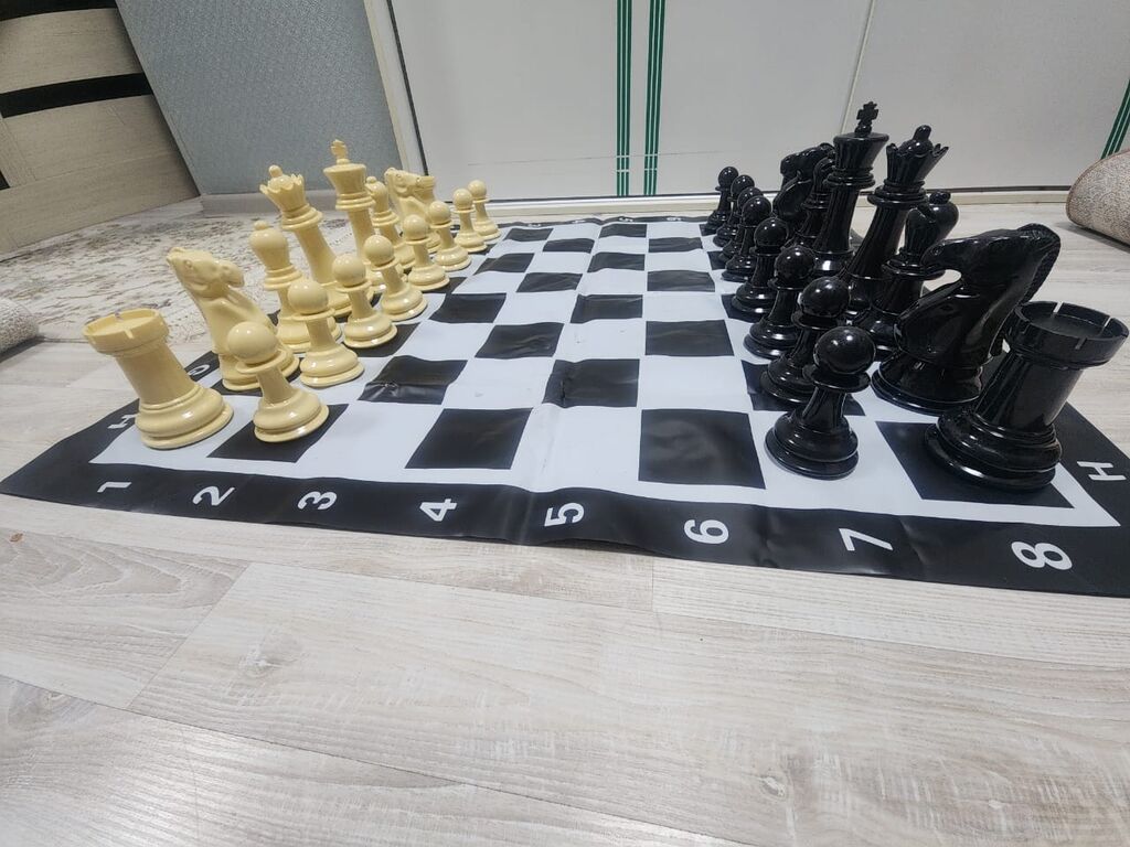 Большие напольные шахматы Прекрасны для игры с друзьями и: фото 3