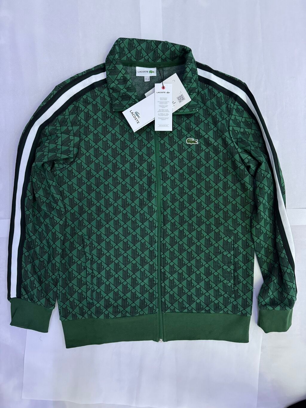 Мужской спортивный костюм, L, XL, 2XL, Lacoste, Новый, цвет - Зеленый, Самовывоз: фото 3