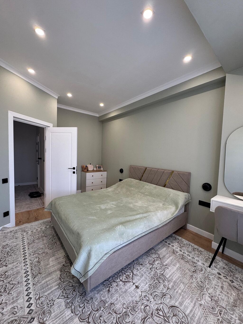 1 комната, 41 м², Асанбай мкр Элитка, 6 этаж, Дизайнерский ремонт: фото 4