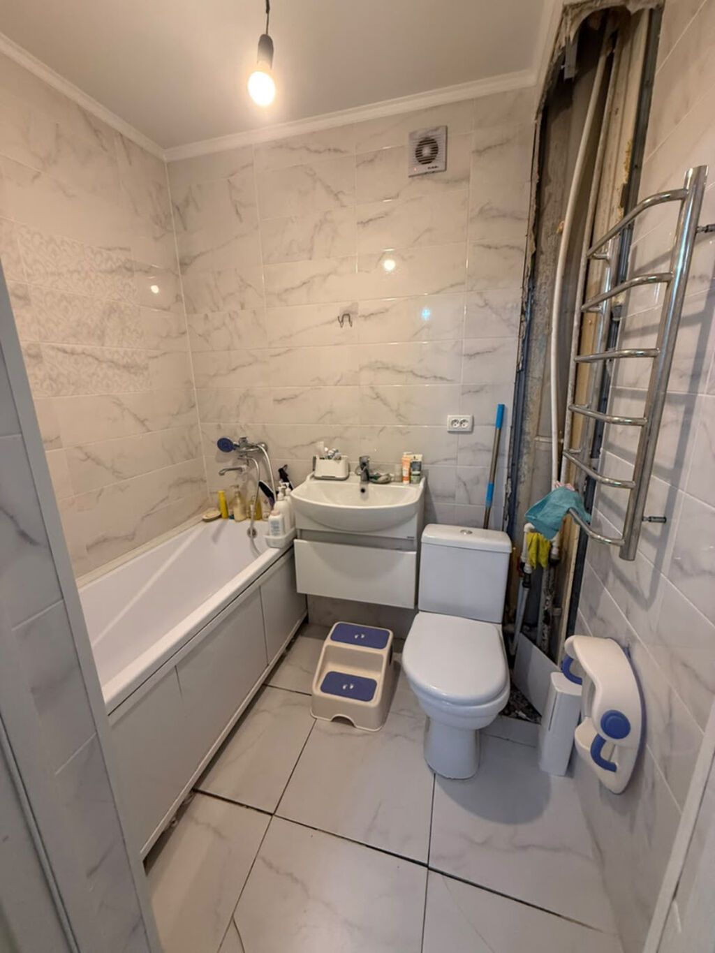 1 комната, 48 м², сквер Тоголок Молдо Индивидуалка, 3 этаж, Евроремонт: фото 8