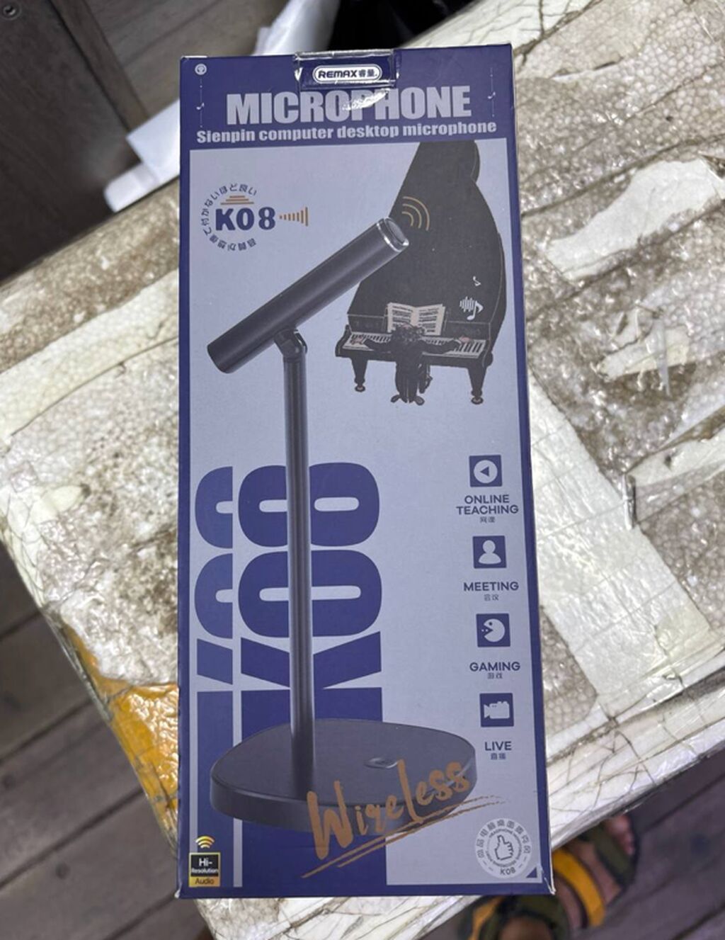 REMAX MICROPHONE Sienpin computer desktop microphone: Настольный: фото 2