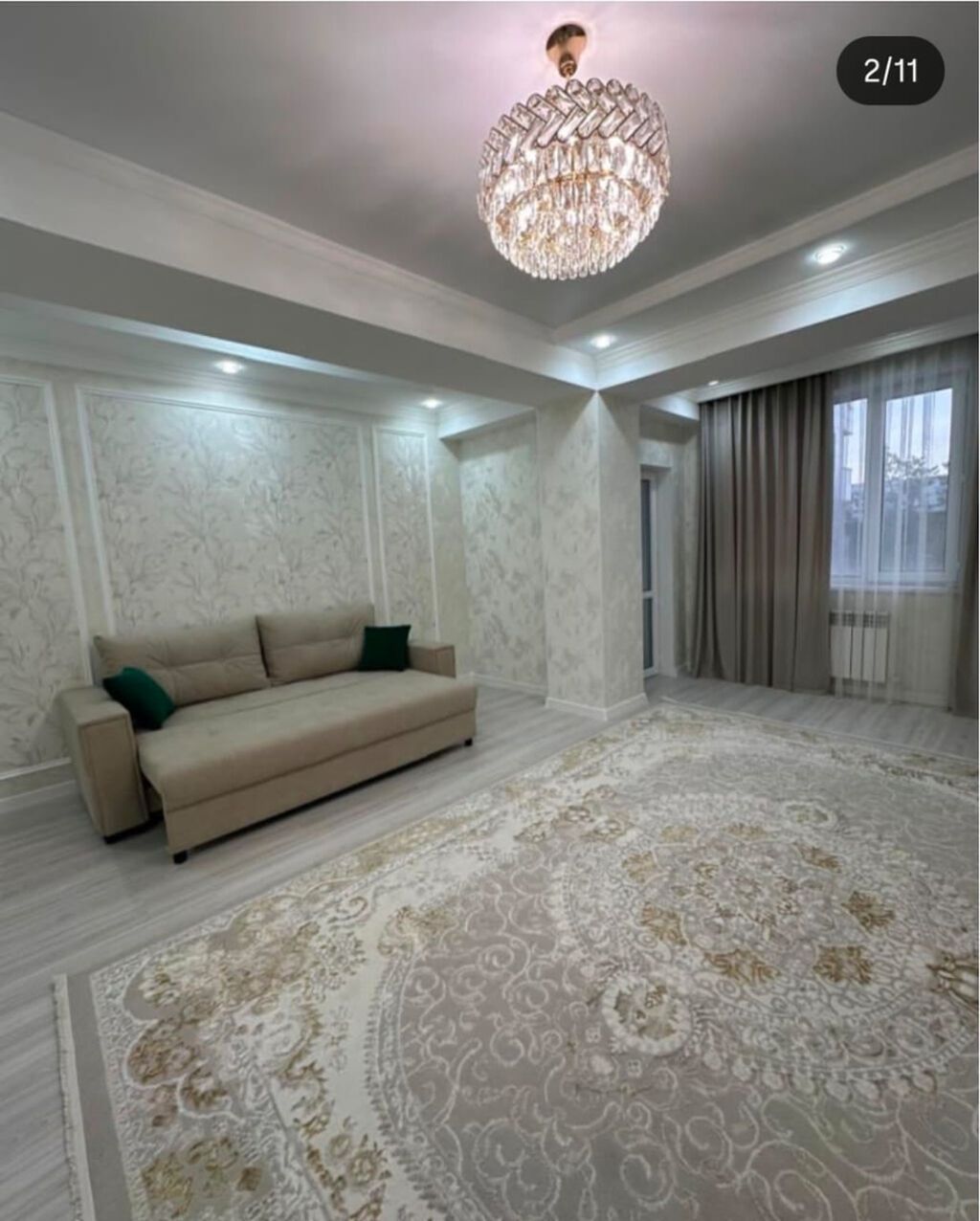 2 комнаты, 85 м², Элитка, 2 этаж, Евроремонт: фото 5