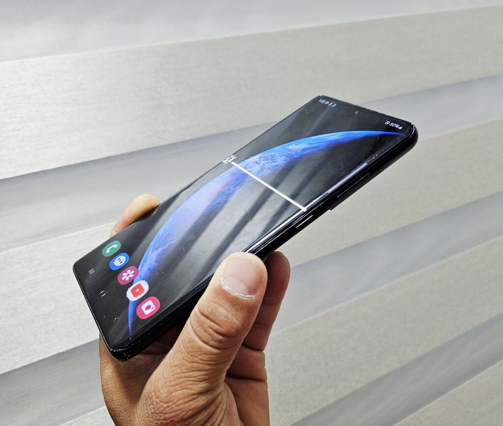 Samsung Galaxy S21 Ultra, Б/у, 256 ГБ, цвет - Черный, 1 SIM, 2 SIM — фото 6
