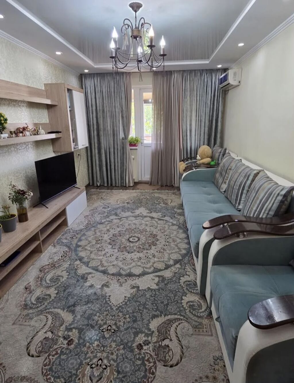 3 комнаты, 58 м², 4 мкр 104 серия, 3 этаж, Свежий ремонт: фото 2