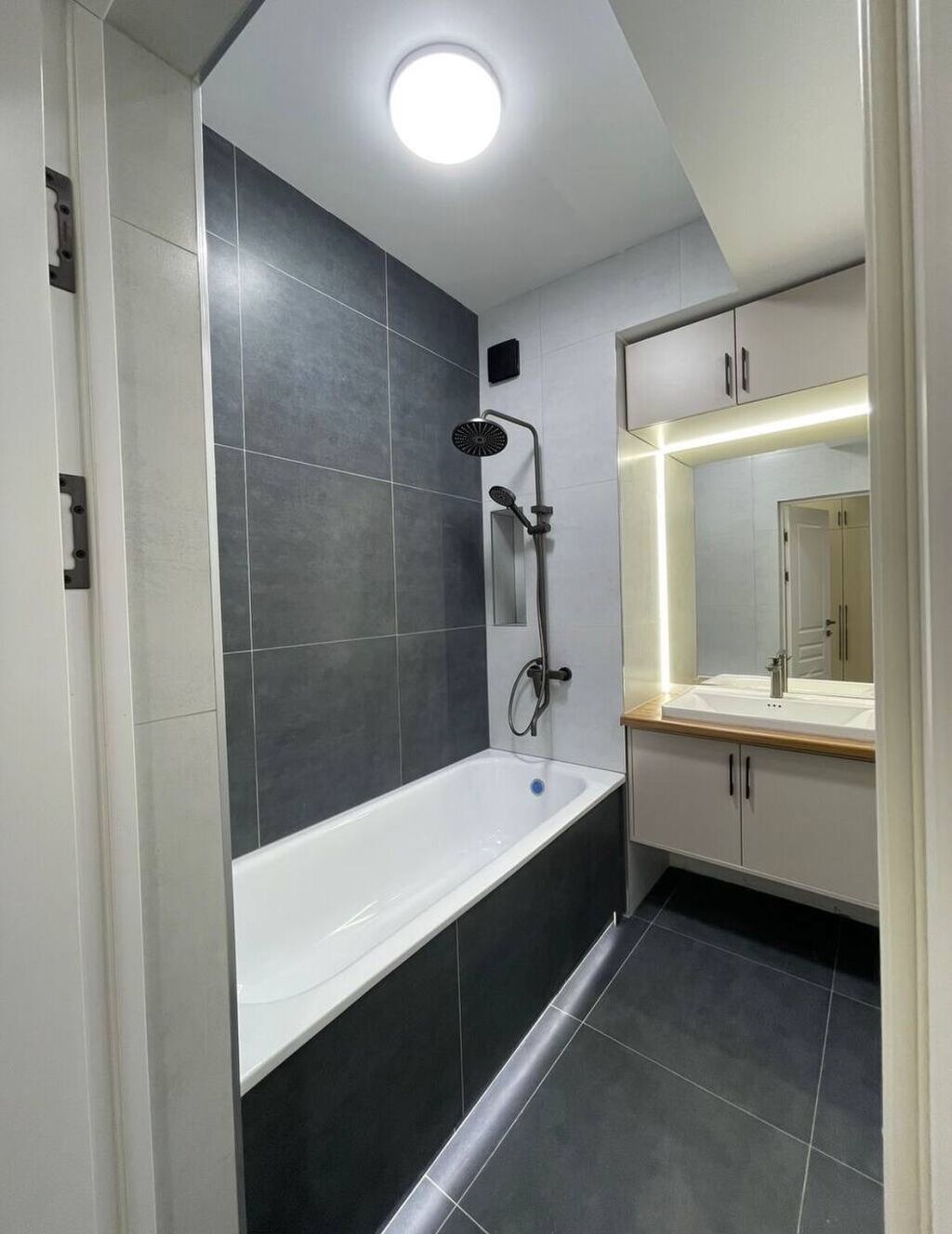 2 комнаты, 70 м², Кок-Жар мкр Элитка, 12 этаж, Дизайнерский ремонт: фото 8