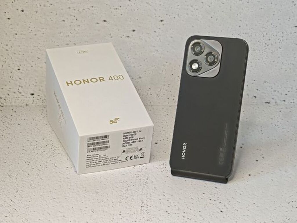Honor 400 Lite, Новый, 256 ГБ, цвет - Черный, 2 SIM: фото 3