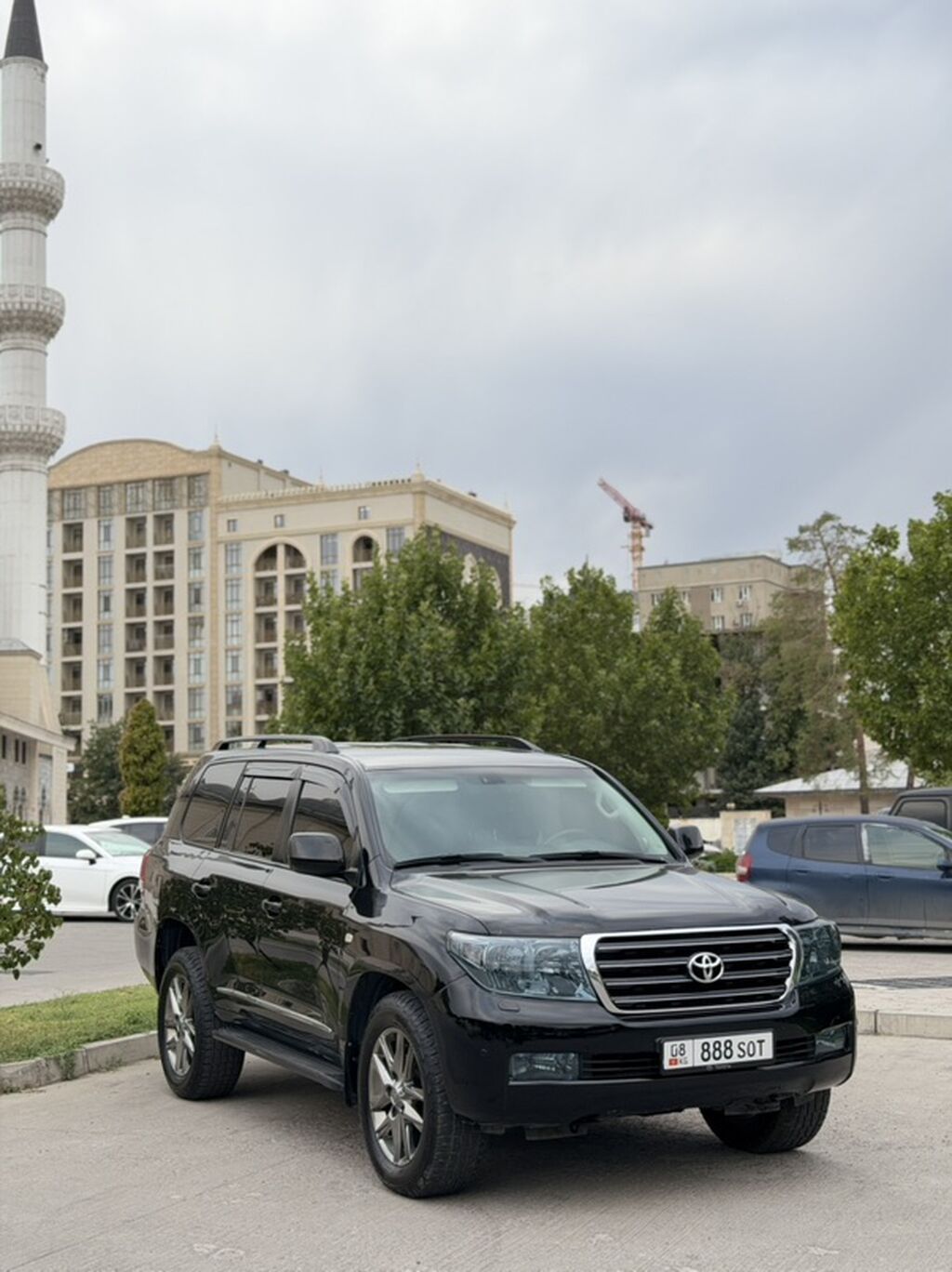 Toyota Land Cruiser: 2008 г., 4.5 л, Автомат, Дизель, Внедорожник: фото 5