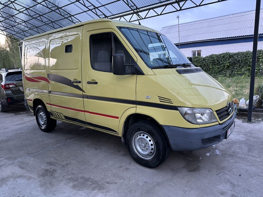 Mercedes-Benz Спринтер: 2003 г., 2.7 л, Механика, Дизель, Фургон: фото 2