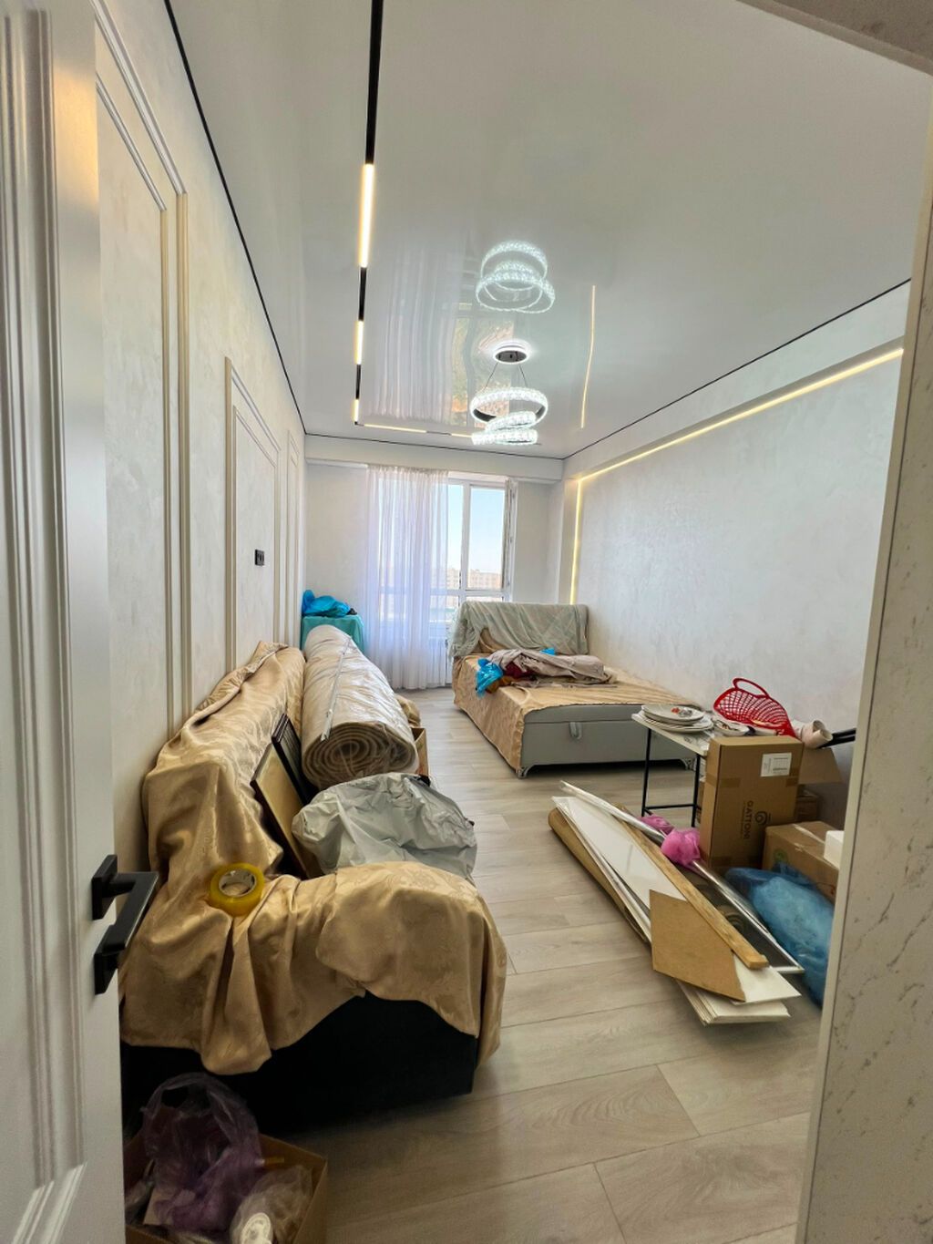2 комнаты, 66 м², Тунгуч мкр Элитка, 10 этаж, Дизайнерский ремонт: фото 2