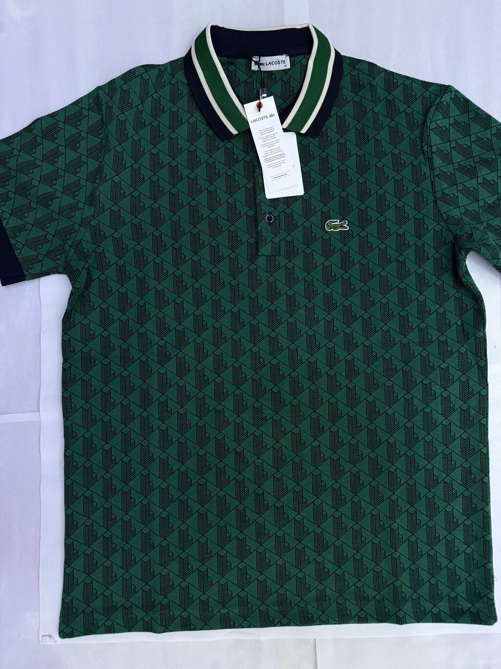 Мужской спортивный костюм, S, M, L, Lacoste, Новый, цвет - Зеленый, Самовывоз: фото 4