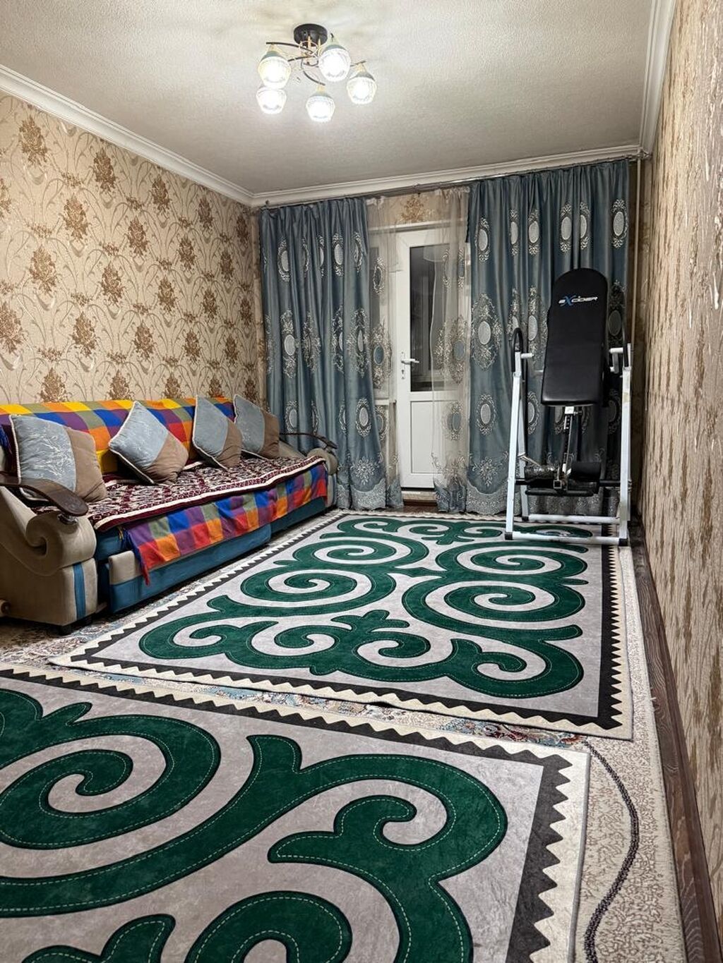 3 комнаты, 58 м², Курманжан-Датка мкр., 103 серия, 2 этаж: фото 5