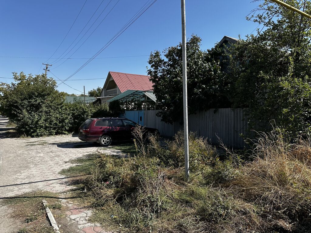 В городе КантПродаю участок с домом участок 10 соток дом: фото 2