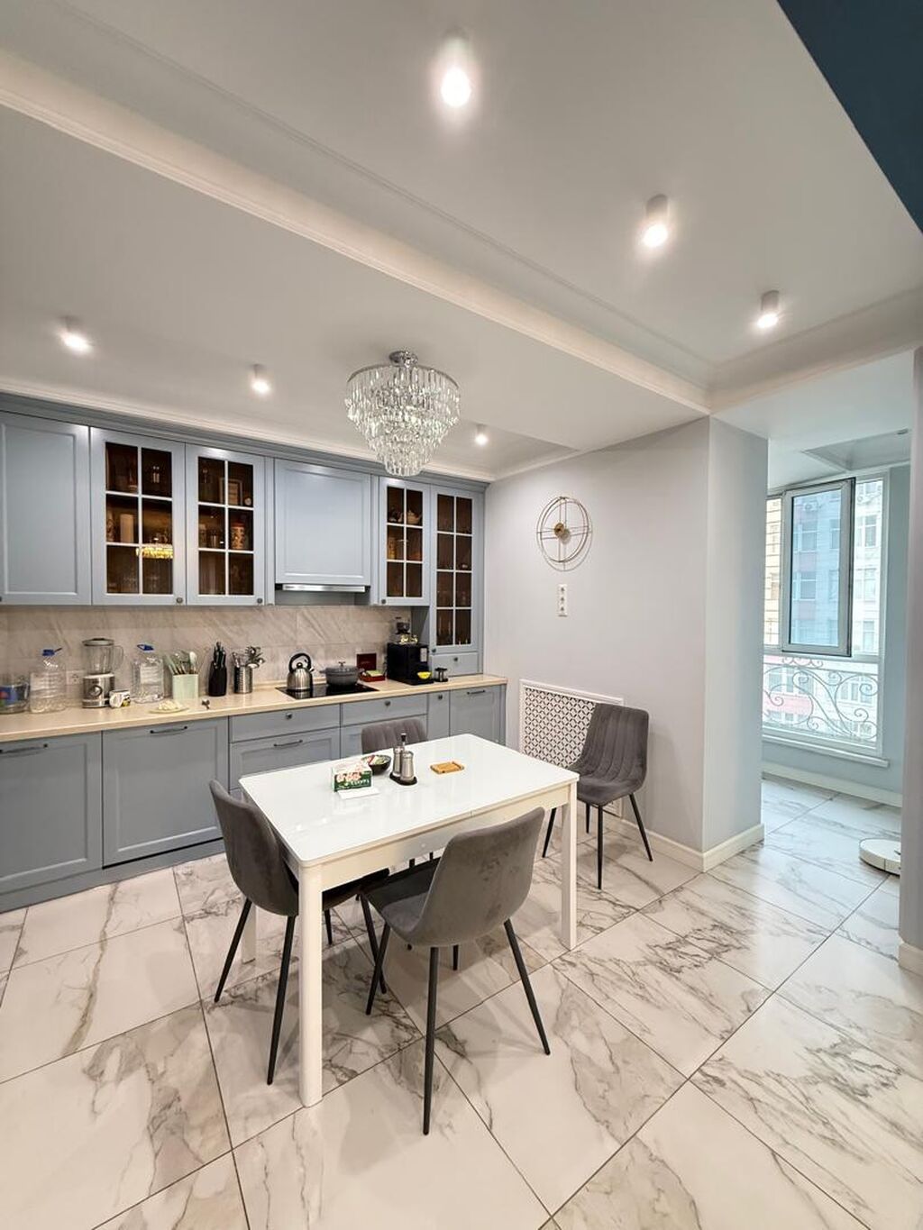 3 комнаты, 124 м², Уметалиева/Фрунзе Элитка, 7 этаж, Дизайнерский ремонт: фото 2