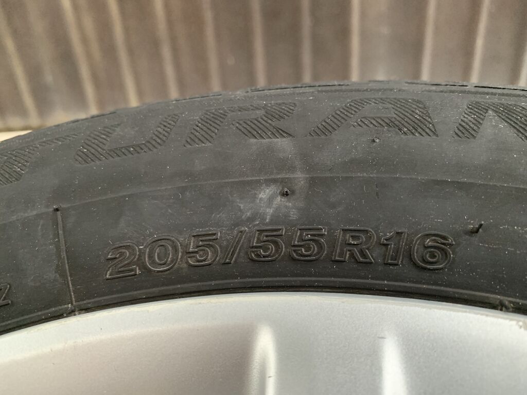 Колеса в сборе 205 / 55 / R 16, Лето, Б/у, Комплект, Легковые, Литые, отверстий - 5: фото 7
