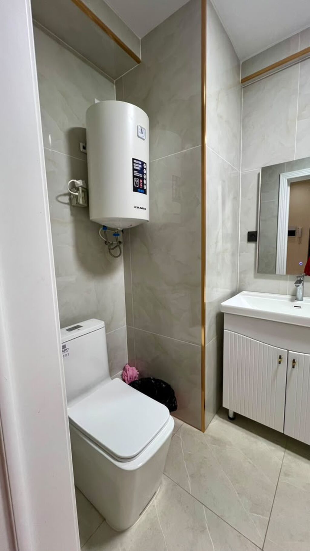 1 комната, 52 м², Ошский мкр., Элитка, 11 этаж, Евроремонт: фото 7